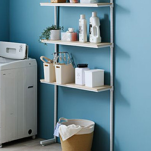 壁を有効に使う・壁面収納