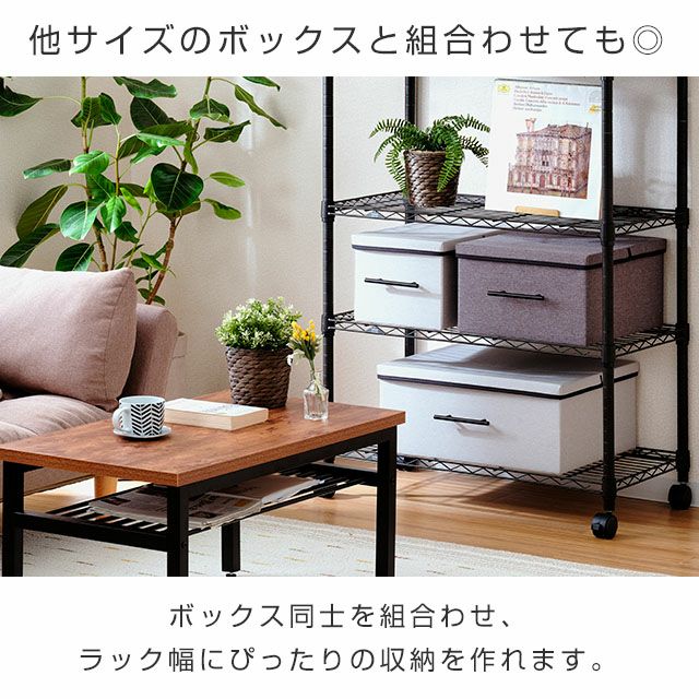 収納ボックス 幅36×奥行40×高さ21cm ルミナス LB3640 | ルミナスクラブ