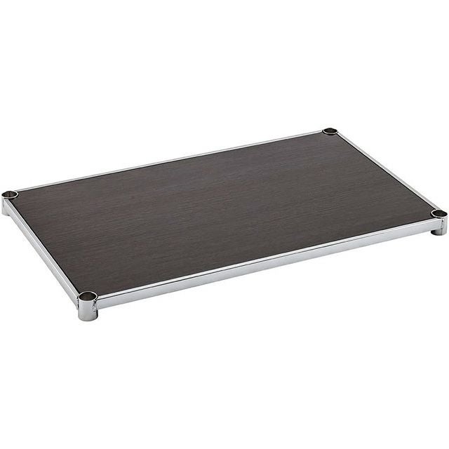 木製シェルフ 幅76×奥行46cm ルミナス スチールラック パーツ ポール径
