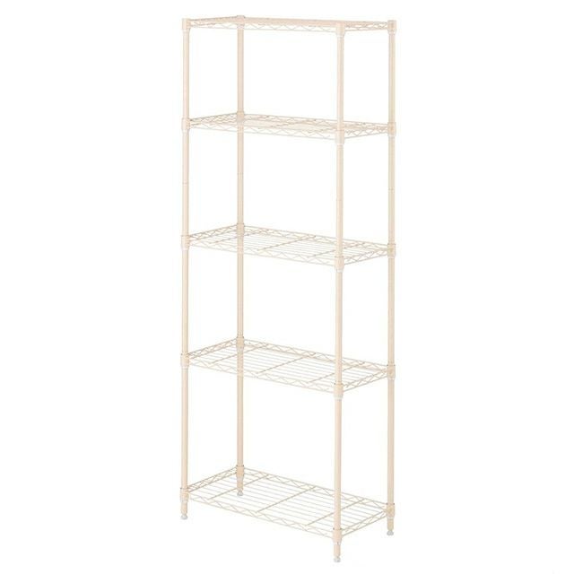 スチールラック 幅60cm 5段 フリーラック スリム 幅59.5×奥行29.5×高さ