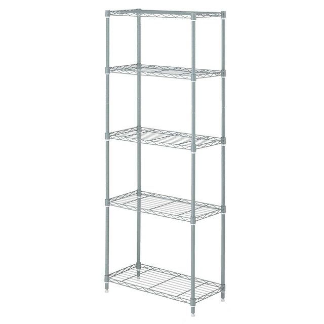 スチールラック 幅60cm 5段 フリーラック スリム 幅59.5×奥行29.5×高さ