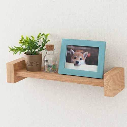 壁面収納棚 H型 幅40×奥行10×高さ7cm ウォールラック ウォールシェルフ
