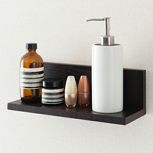 壁面収納棚 L型 幅30×奥行11×高さ10cm ウォールラック ウォール