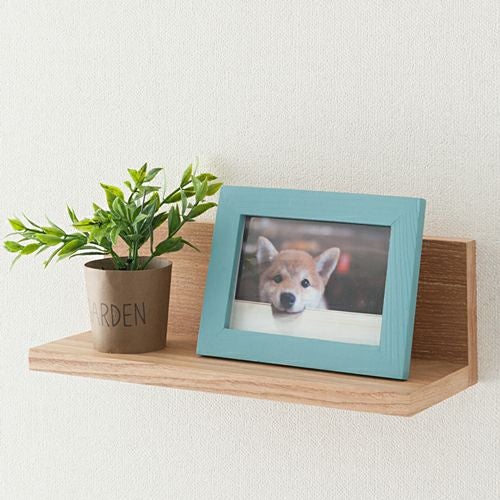 壁面収納棚 L型 幅30×奥行11×高さ10cm ウォールラック ウォール