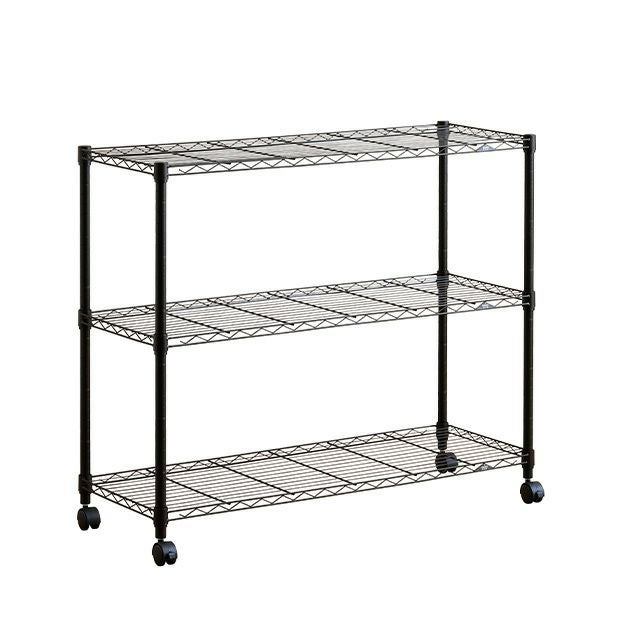 ss3018　ルミナス　メタルラック　91×36×90　2段　ワイヤーバー付き　スチールシェルフ　スチールラック　オープンラック　棚　スチール　メタル　ワイヤー　ラック　シェルフ　金属製 楽天市場】ルミナス スチールラック 幅60 奥行46 高さ210 8段 棚耐荷重