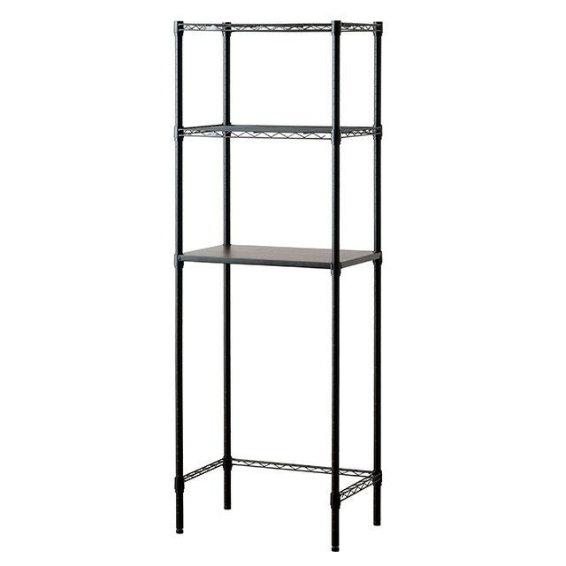 キッチンラック 幅60cm 3段 ルミナスノワール 幅61×奥行41×高さ174cm