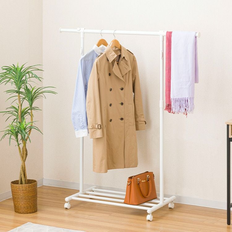 ハンガーラック 幅80] ハンガーラック Alocasia〔アロカシア〕スリムタイプ | 家具