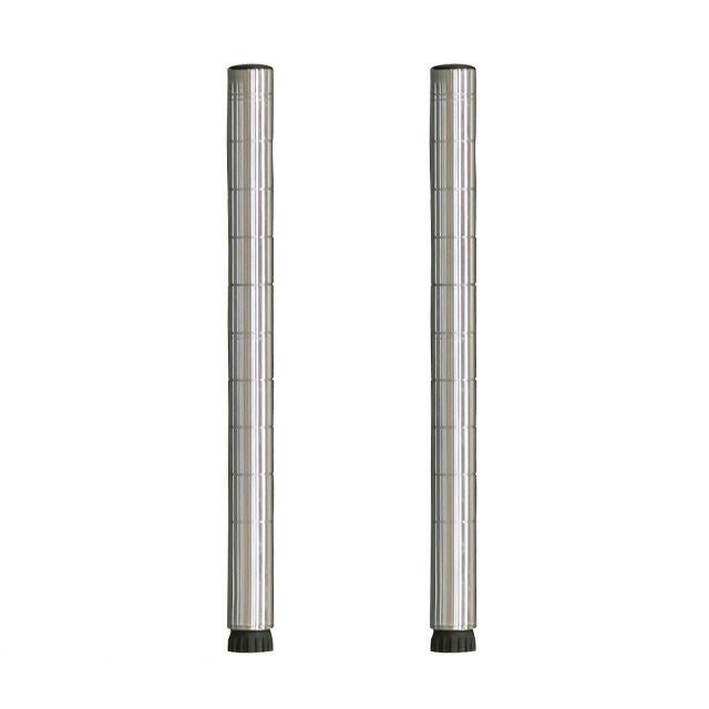 基本ポール 長さ32cm ポール径25mm ルミナス スチールラック パーツ