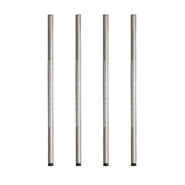 基本ポール 長さ67.5cm ポール径25mm ルミナス スチールラック パーツ