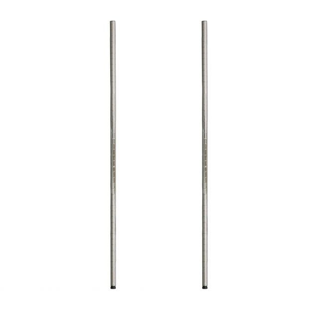 基本ポール 長さ121cm ポール径25mm ルミナス スチールラック パーツ