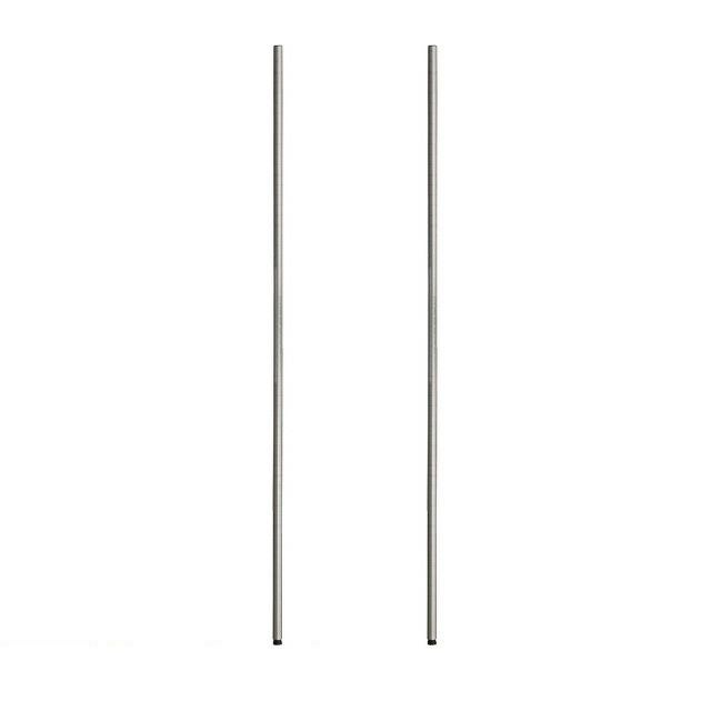 基本ポール 長さ151cm ポール径25mm ルミナス スチールラック パーツ