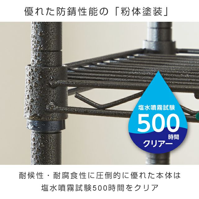 頑丈な組立式5段ガーデンラック 耐荷重40㎏ ガーデンラック 幅70cm 4段 ルミナスガーデン フラワースタンド 幅69.5
