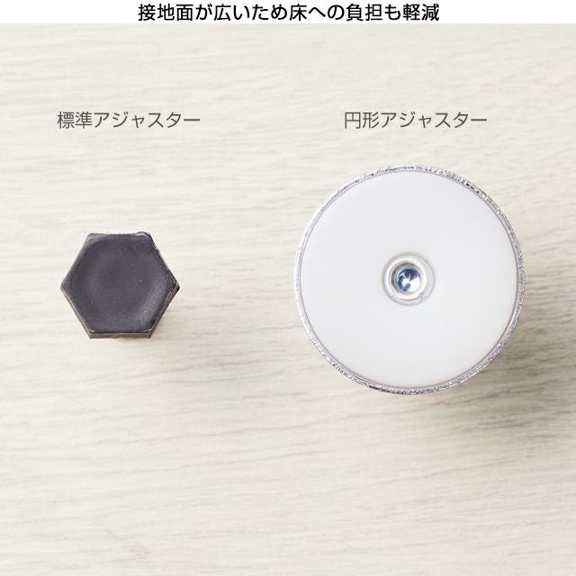 円形アジャスター 足回りパーツ ルミナスライト ポール径19mm用