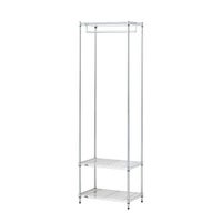 ハンガーラック 幅50cm 3段 ルミナスライト スチールラック 幅49.5×奥行39.5×高さ174.5cm IHT504018-3