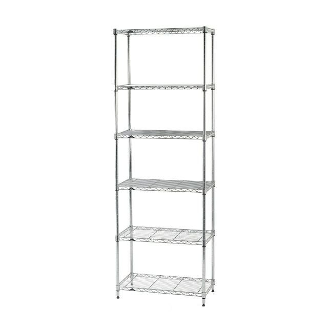 新品未使用未開封/Luminous スチールラック 幅54.5cm スチールラック 幅55cm 6段 ルミナスライト スチールラック 幅54.5