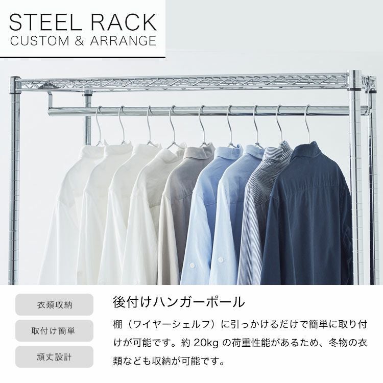 スチールラック 幅90cm 5段 ルミナスレギュラー 幅91.5×奥行35.5×高さ