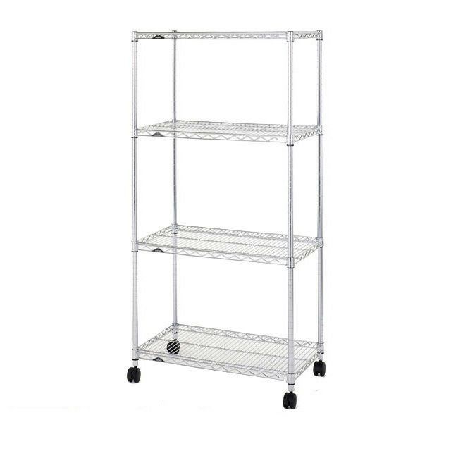 スチールラック 幅75cm 4段 ルミナスレギュラー 幅76×奥行46×高さ126cm