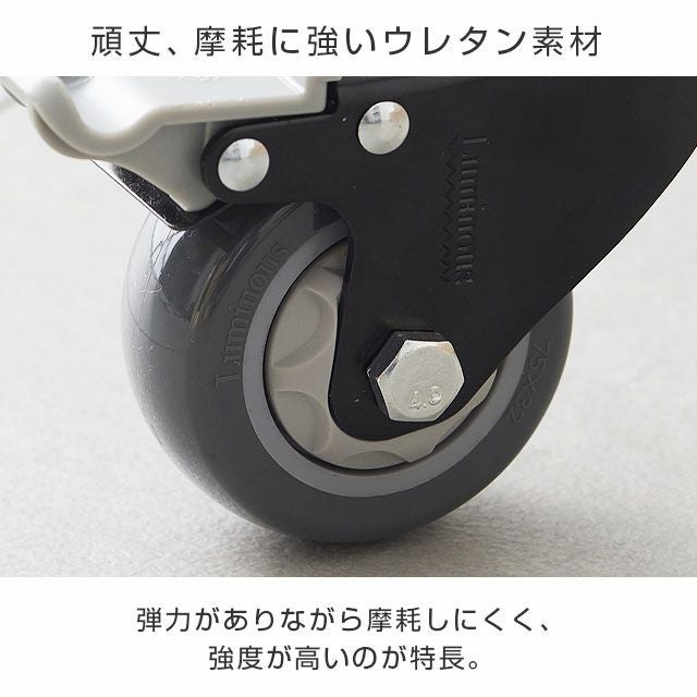 スチールラック 幅90cm 5段 ルミナスレギュラー 高荷重ウレタン
