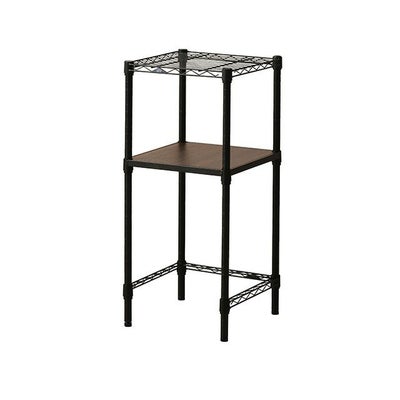 キッチンラック 幅40cm ルミナスノワール スチールラック 幅41×奥行41×高さ90cm NO4090-KB