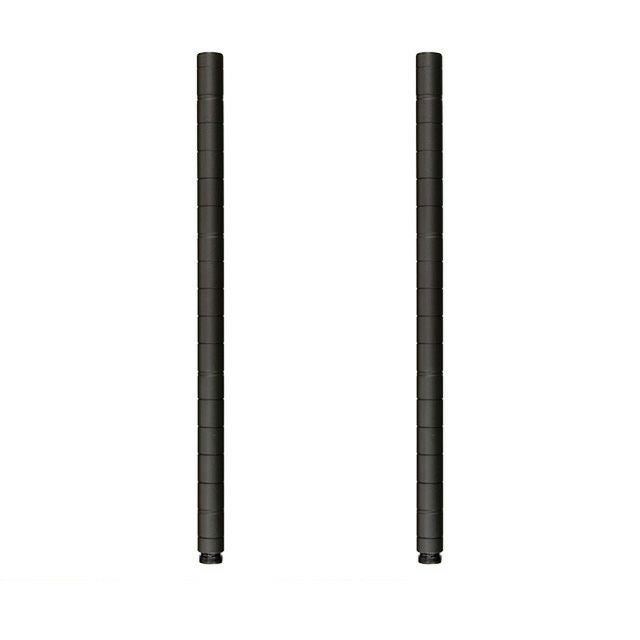 ボールナール 延長用ポール ルミナスノワール ポール径25mm スチールラック パーツ