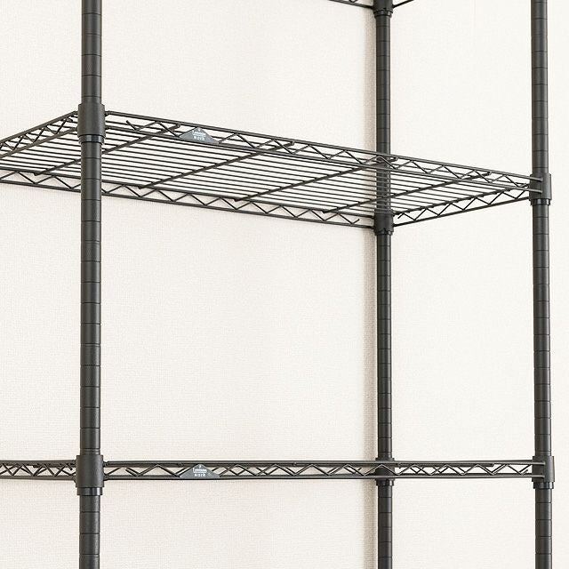 基本ポール 長さ67.5cm ルミナスノワール ポール径25mm スチールラック