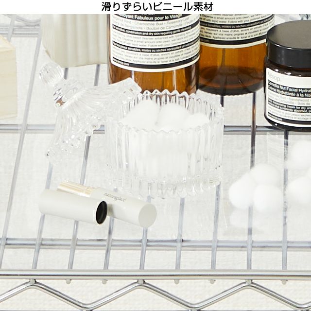 heaven出品　5枚 ビニールシート シェルフ幅91.5×奥行46cm用 ルミナス スチールラック