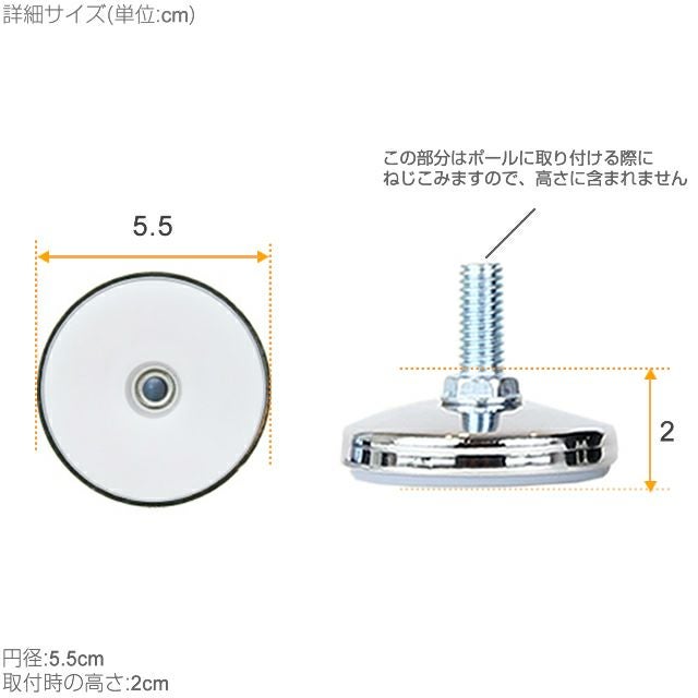 ①ラック部分　ルミナス　セット　6段　25mm　シート付　円形アジャスター Luminous ルミナス スチールラック ラック 追加パーツ 部品