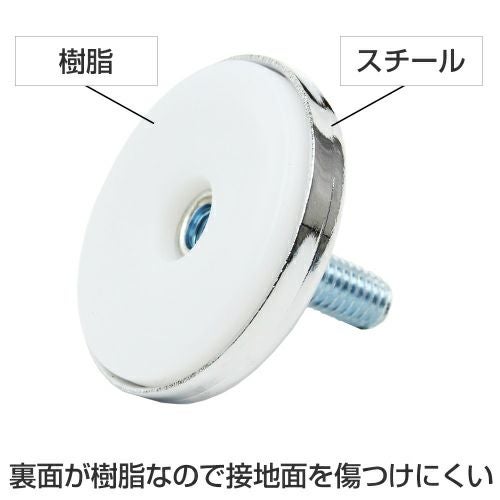 ①ラック部分　ルミナス　セット　6段　25mm　シート付　円形アジャスター Luminous ルミナス スチールラック ラック 追加パーツ 部品