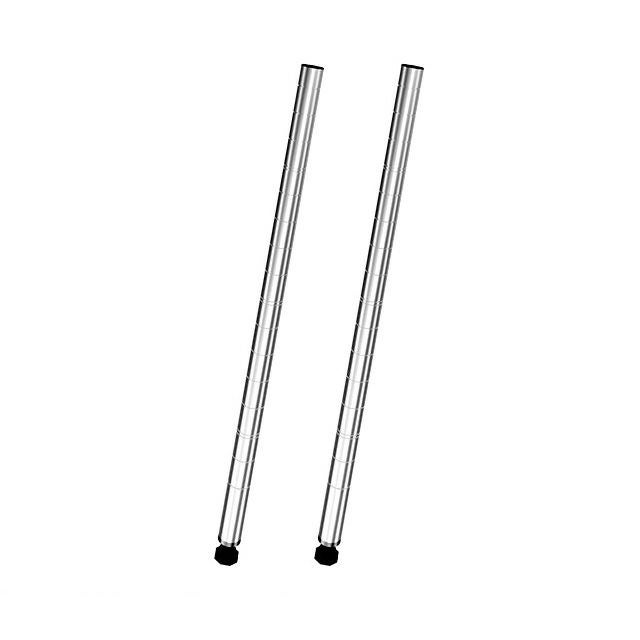 基本ポール 長さ47.5cm ルミナスライト ポール径19mm スチールラック