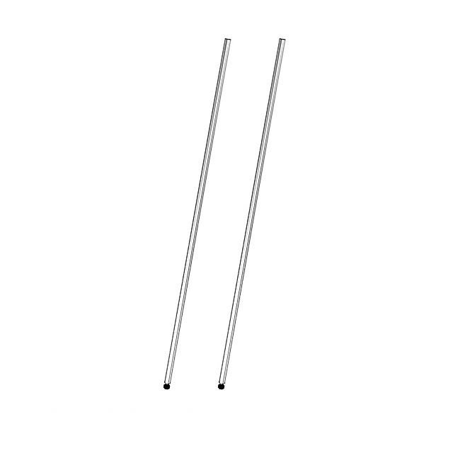 基本ポール 長さ121cm ルミナスライト ポール径19mm スチールラック