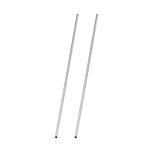 基本ポール 長さ174.5cm ルミナスライト ポール径19mm スチールラック