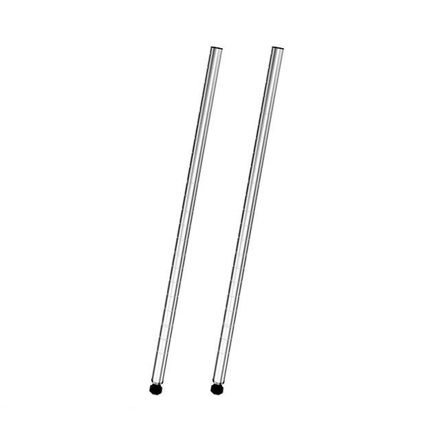基本ポール 長さ86cm ルミナスライト ポール径19mm スチールラック