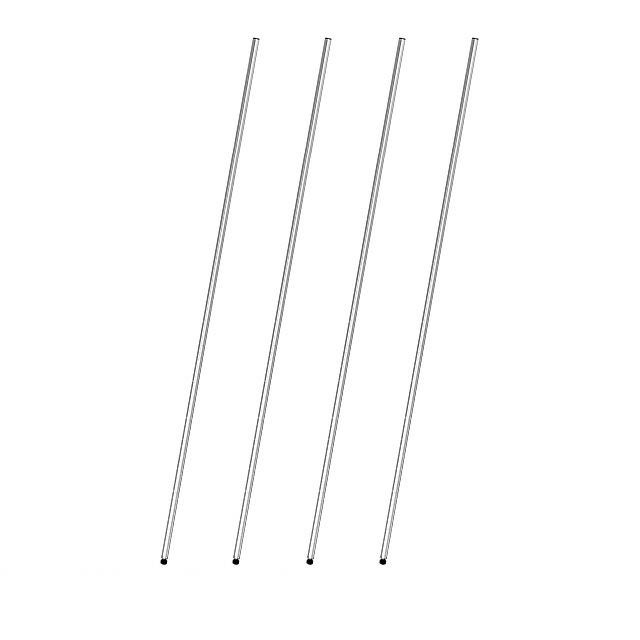 基本ポール 長さ180cm ルミナスライト ポール径19mm スチールラック