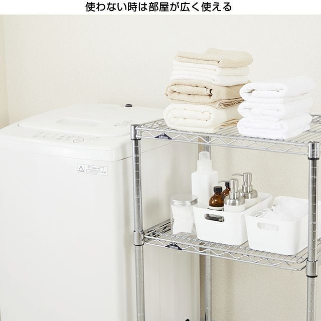 スライドシェルフ 幅121.5×奥行46cm ルミナスレギュラー スチール
