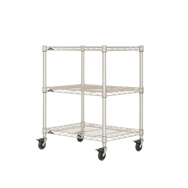 無垢材でつくったシェルフ　ラック　スチール Amazon｜ドウシシャ ルミナスラック スチールラックパーツ スチール棚