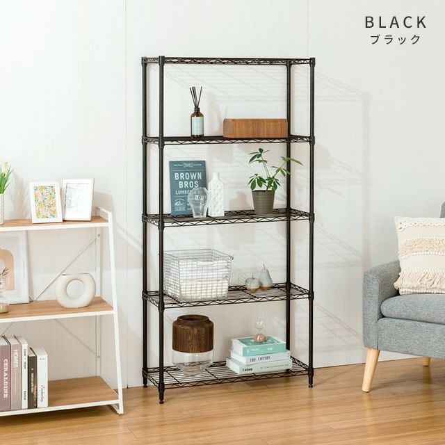 ⚫︎販売終了⚫︎5段フリーラック　マルチラック 棚　シェルフ 楽天市場】【楽天1位】ラック スチール 幅43cm 5段 シェルフ オープン