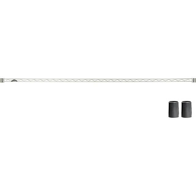 ルミナス スチールラック NLK1815-4x100US ワイヤーバー 補強バー ポール径25mm 幅61cm WBL-060SL 幅182.5×高さ4cm WBL-180SL2 ワイヤーバー ポール径25mm用 ルミナスレギュラー スチールラック 補強