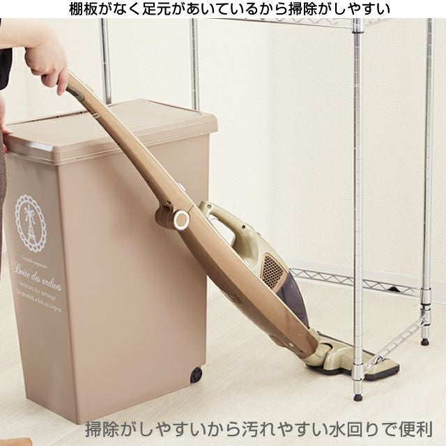 ワイヤーバー ポール径19mm用 ルミナスライト スチールラック 補強