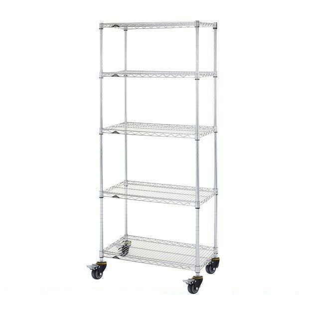 スチールラック 幅75cm 4段 ルミナスレギュラー 高荷重エラストマー