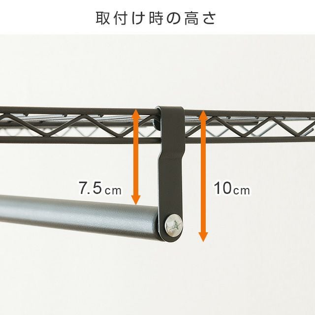 【送料込】ルミナスノワール 幅81cm ハンガーラック（目隠しカーテン取付可能） 楽天市場】ハンガーラック カーテン付 幅92cm キャスター付 木製