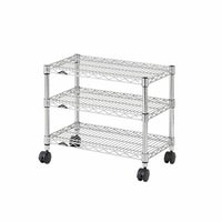 スチールラック 幅60cm 3段 ルミナスレギュラー 幅61×奥行35.5×高さ52.5cm NLF6051-3
