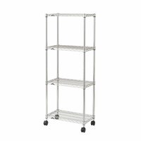 スチールラック 幅60cm 4段 ルミナスレギュラー 幅61×奥行35.5×高さ156.5cm NLF6015-4
