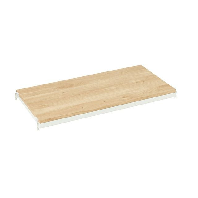 ウッドシェルフ 幅75×奥行38.5cm アンドコネクト オープンラック 棚 幅