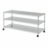 スチールラック 幅150cm 3段 ルミナスレギュラー 幅152×奥行61×高さ73cm NLK1567-3