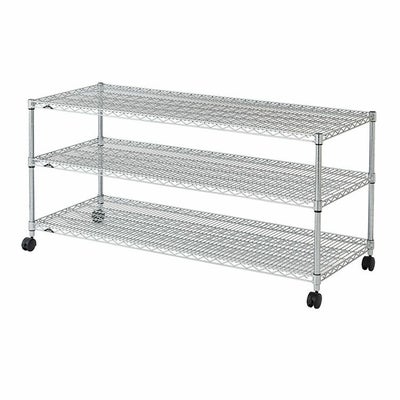 スチールラック 幅150cm 3段 ルミナスレギュラー 幅152×奥行61×高さ73cm NLK1567-3