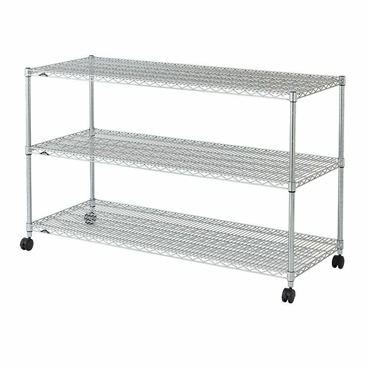 【美品】ルミナススチールラック　3段 幅121.5×奥行46×高さ73cm 3段のスチールラック | ルミナスクラブショップ