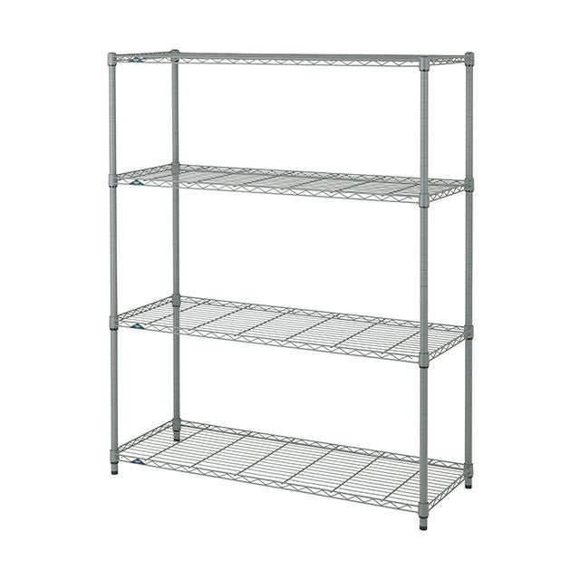 【美品】スリムラック 週末限定10%OFF】 [25mm] 幅120 4段 (幅121.5×奥行61×高さ156.5cm
