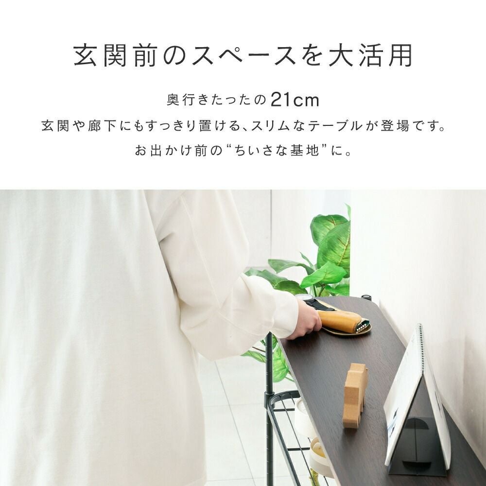 スチールラック 幅40cm 2段 ルミナススマート 玄関収納 キッチン収納