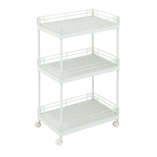アウトレット品】 キッチンラック 幅30cm 3段 隙間ワゴン スチール